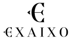 Logomarca da Exaixo, relógios minimalistas alemães.